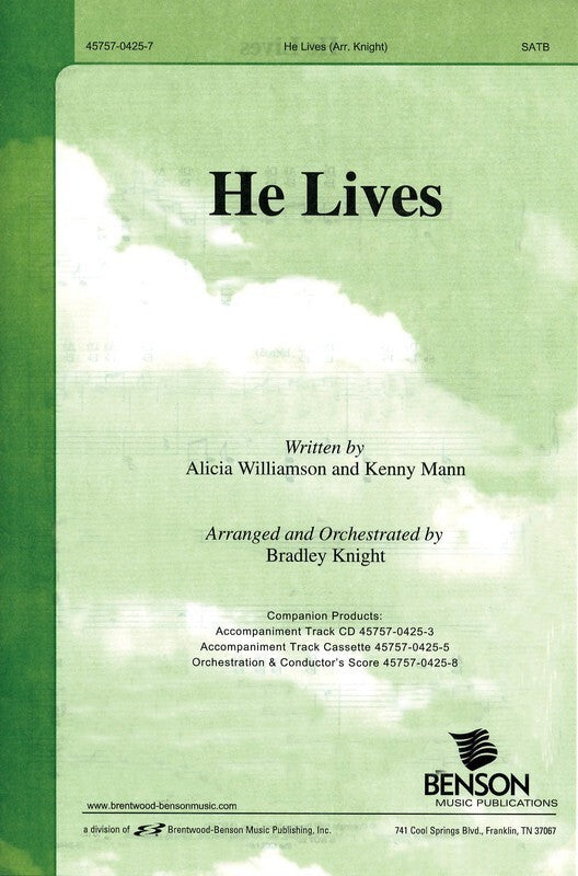 He Lives SATB
