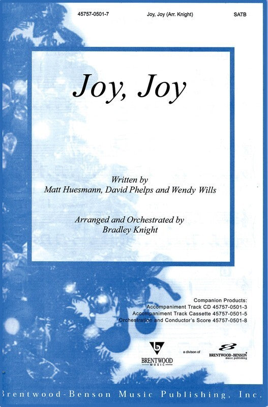 Joy Joy SATB