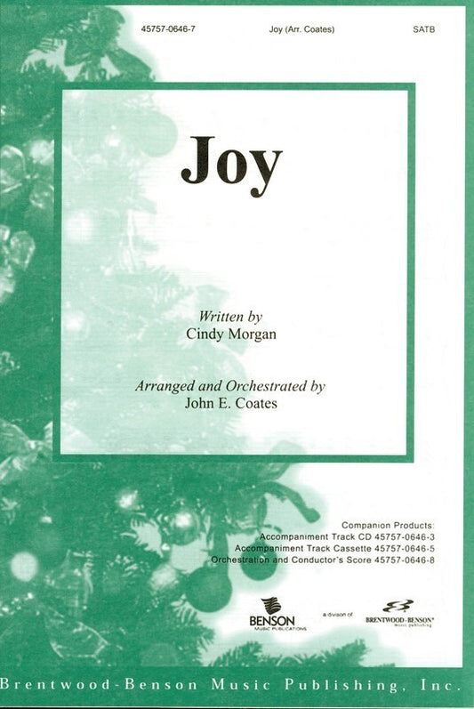 Joy Anthem SATB