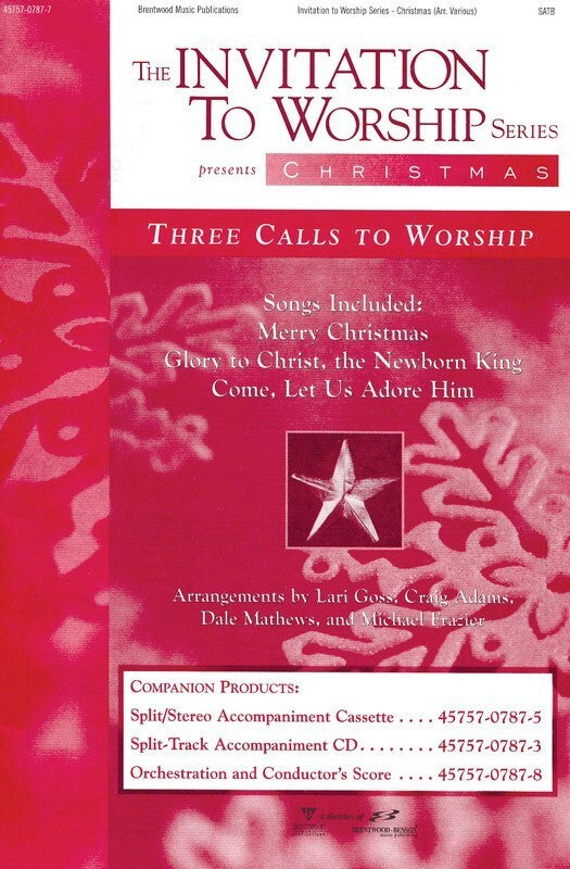 Invitation To Worship Christmas SATB