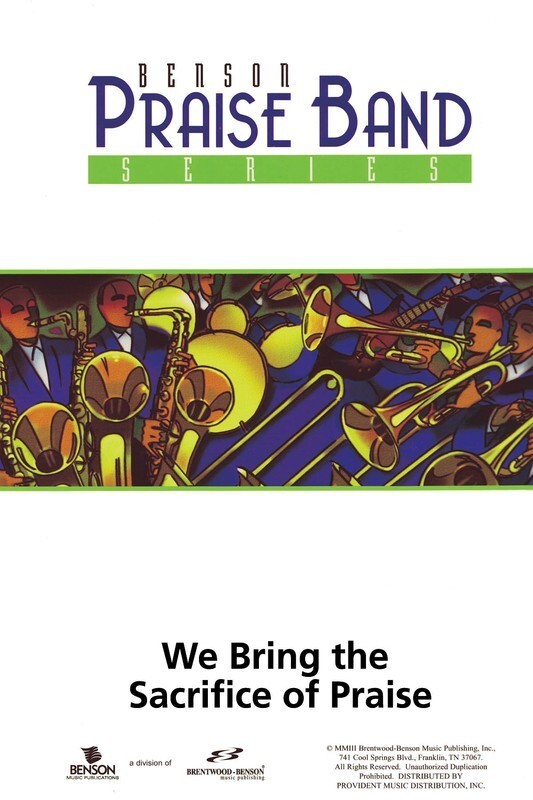 We Bring The Sacrifice Of Praise Orch Sc/Pt