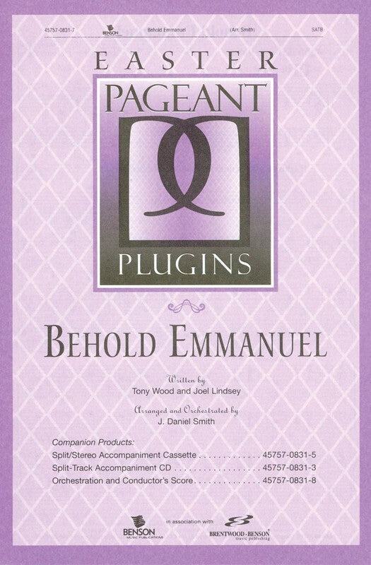 Behold Emmanuel SATB