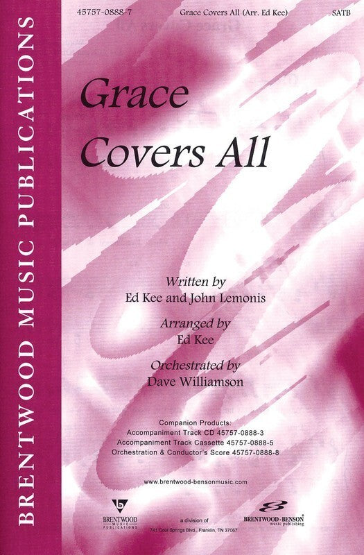 Grace Covers All SATB