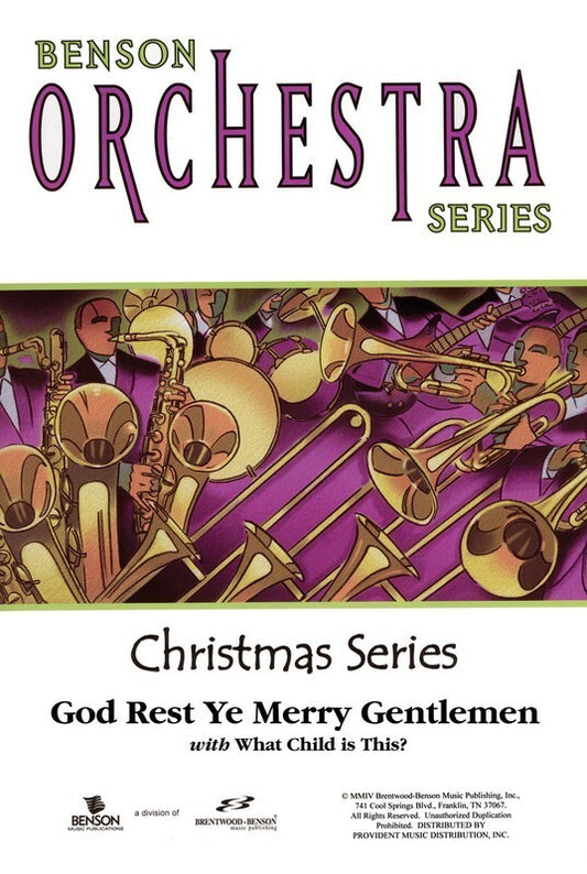 God Rest Ye Merry/What Child Is This Orch Sc/Pt