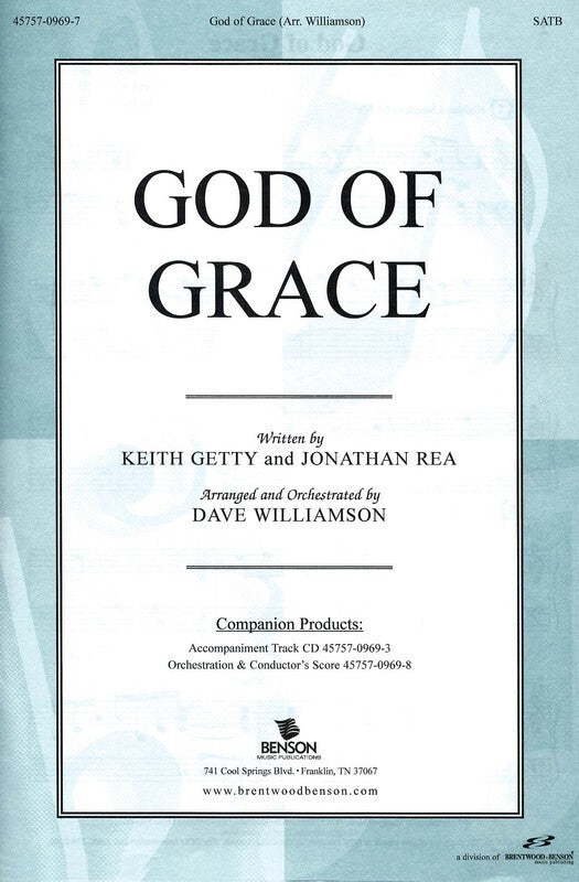God Of Grace SATB