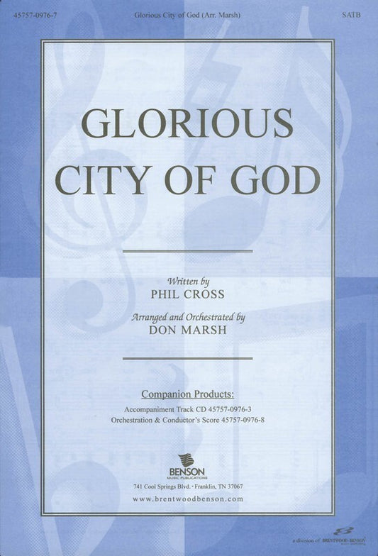 Glorious City Of God SATB