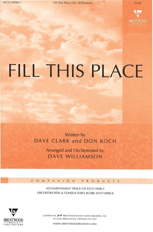 Fill This Place SATB