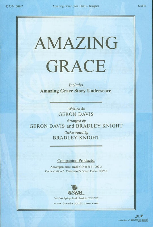 Amazing Grace SATB