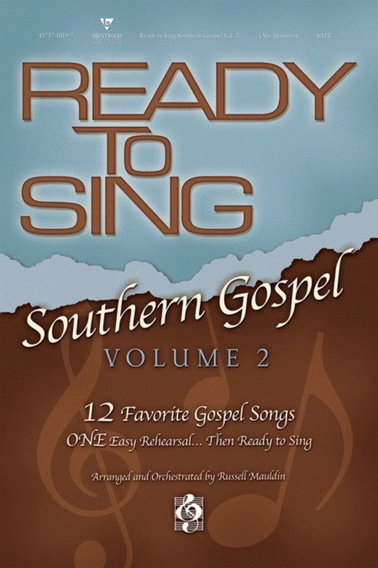 Ready To Sing Southern Gospel V2 SATB