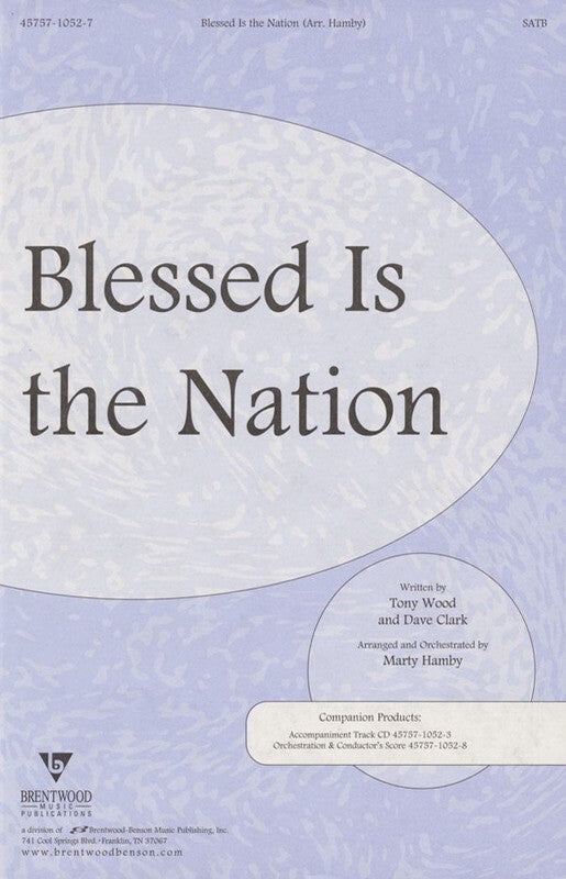 Blessed Is The Nation SATB