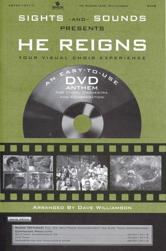 He Reigns SATB