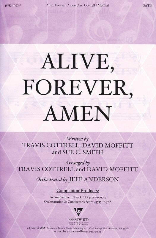 Alive Forever Amen SATB