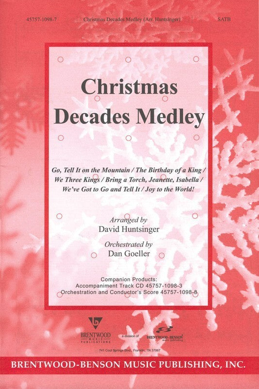 Christmas Decades Medley SATB