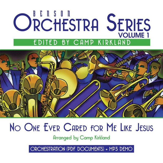 No One Ever Cared For Me Like Jesus Orch CD-Rom