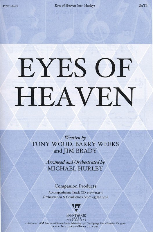 Eyes Of Heaven SATB