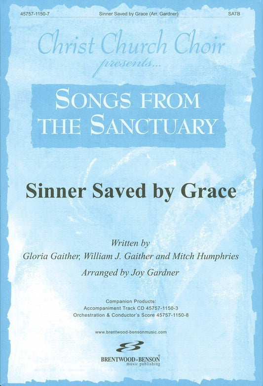 Sinner Saved By Grace SATB