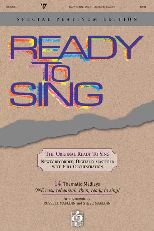 Ready To Sing V1 Platinum Ed Bass CD