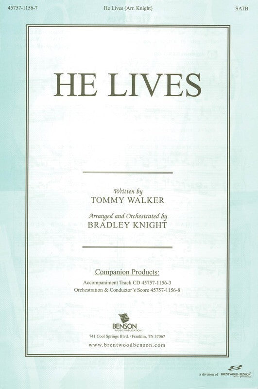 He Lives Medley SATB