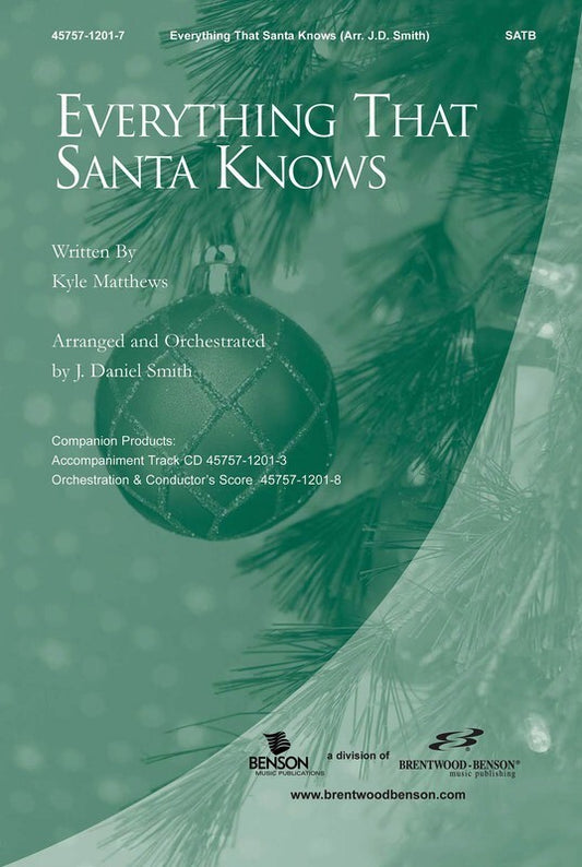 Everything That Santa Knows SATB