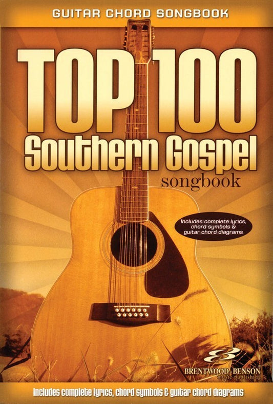 Top 100 Southern Gospel Guitar Songbook Guitar (Softcover Book)