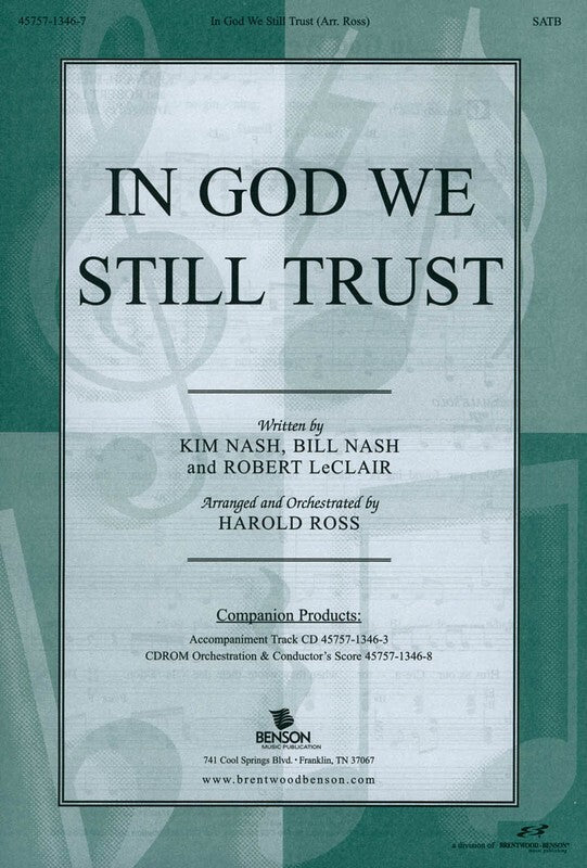 In God We Still Trust SATB