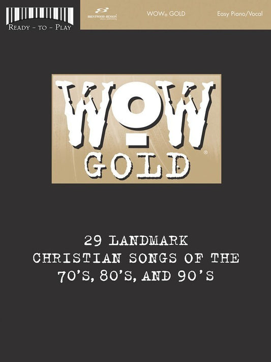 Wow Gold Easy Piano Voc (Softcover Book)