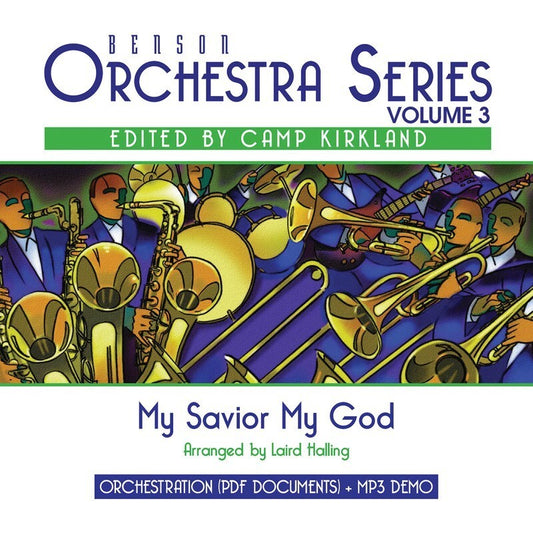 My Savior My God Orch Sc/Pt CD-Rom