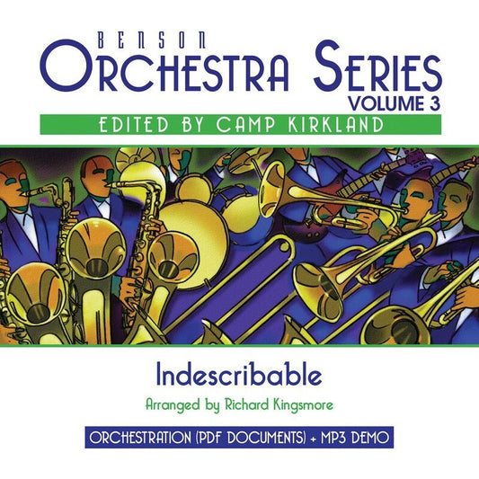 Indescribable Orch Sc/Pt CD-Rom