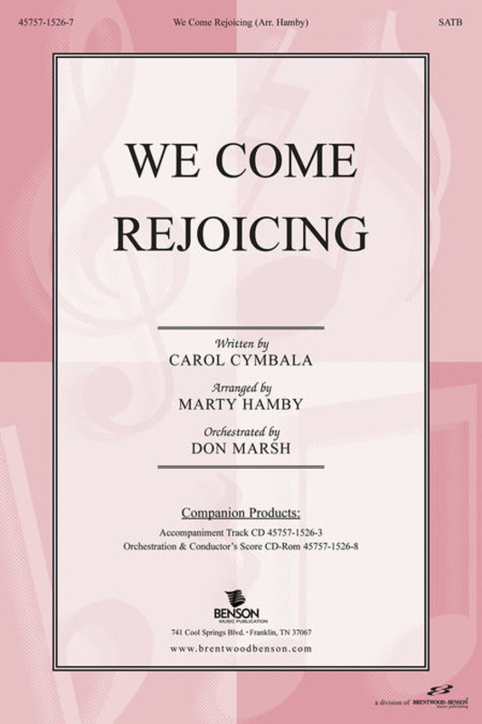 We Come Rejoicing SATB