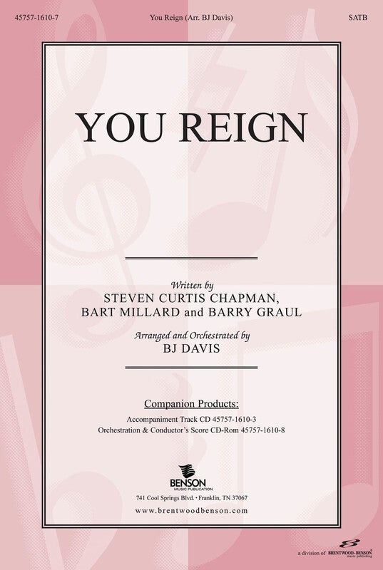 You Reign SATB