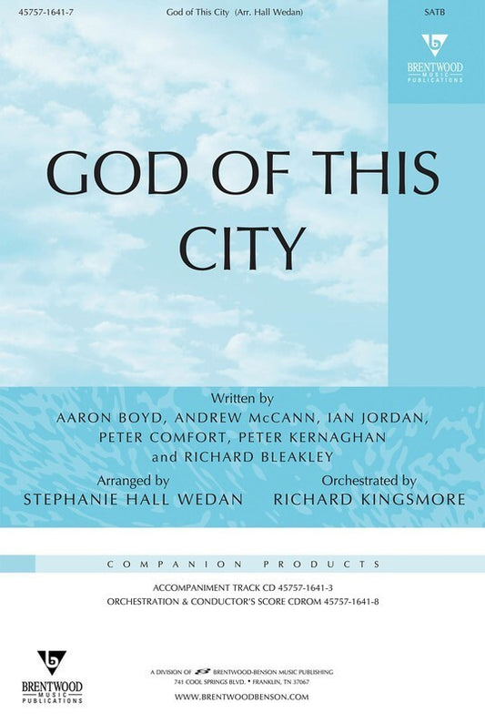God Of This City SATB