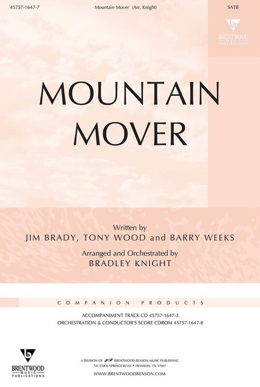 Mountain Mover Anthem SATB