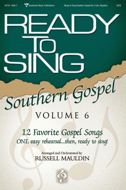 Ready To Sing Southern Gospel V6 Choral SATB
