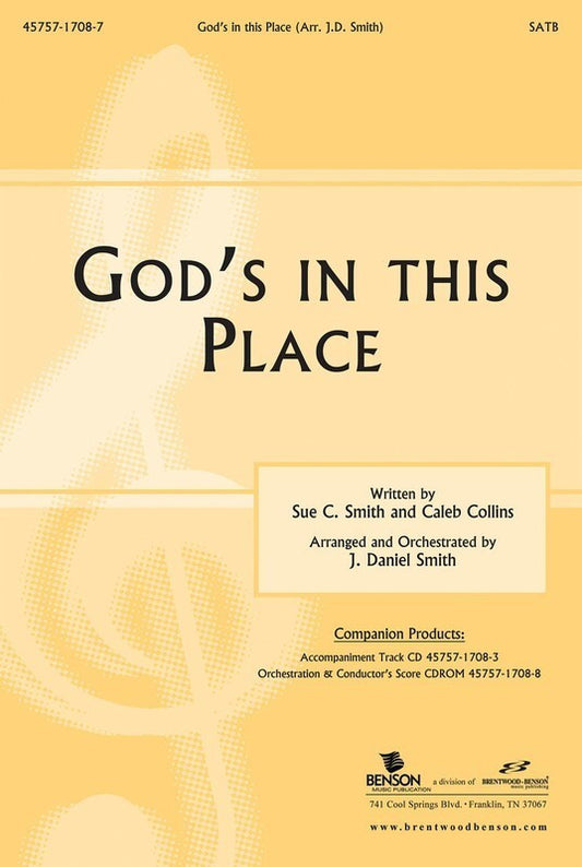 God Is In This Place SATB