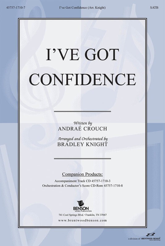 Ive Got Confidence SATB