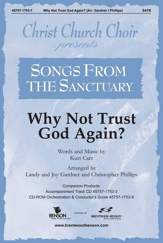 Why Not Trust God Again? SATB