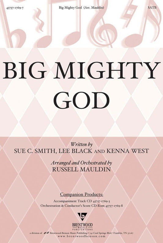 Big Mighty God SATB