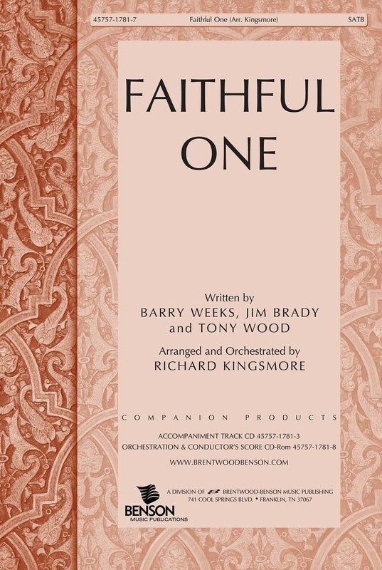 Faithful One SATB