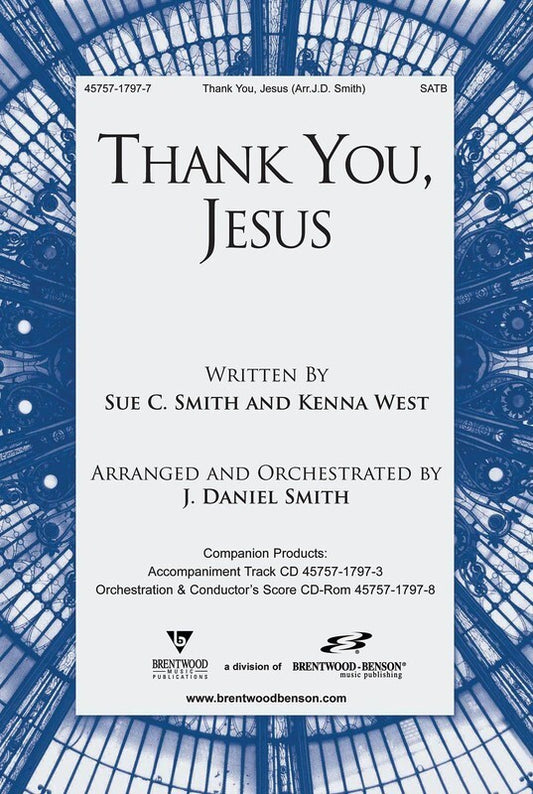 Thank You Jesus SATB