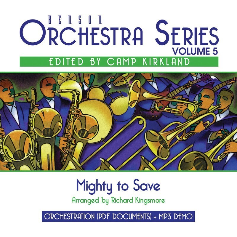 Mighty To Save Orch Sc/Pt CD-Rom