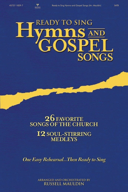 Ready To Sing Hymns/Gosp Songs Book-SATB