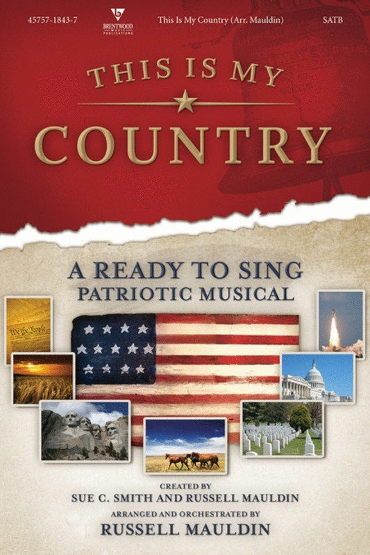 This Is My Country Book SATB