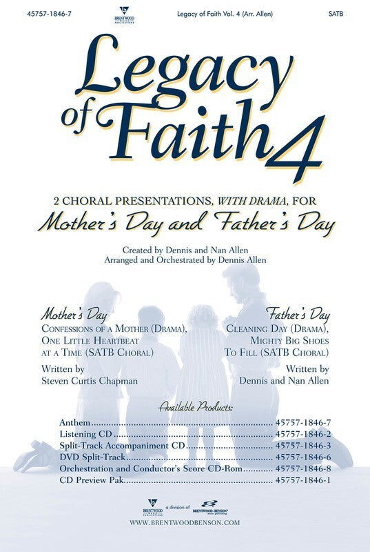 Legacy Of Faith 4 SATB