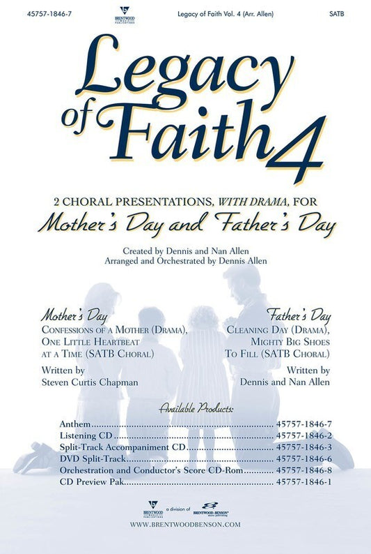 Legacy Of Faith 4 SATB