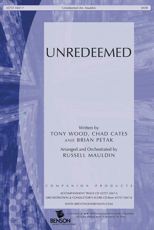 Unredeemed SATB