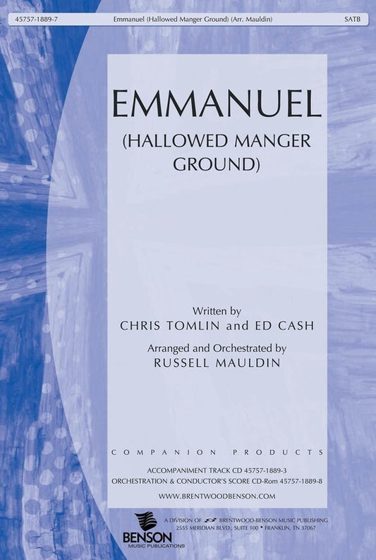Emmanuel Hallowed Manger Ground SATB