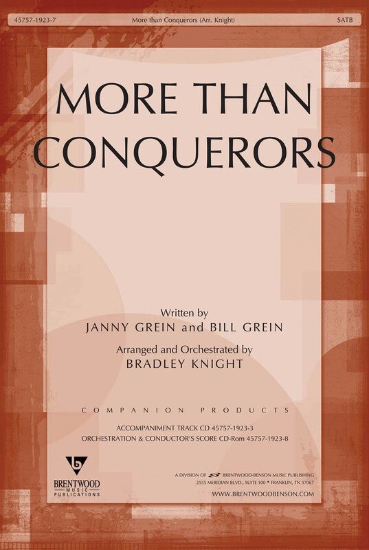 More Than Conquerors SATB