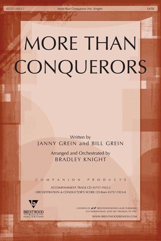 More Than Conquerors SATB