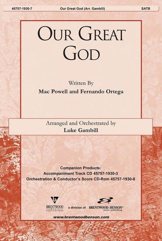 Our Great God SATB