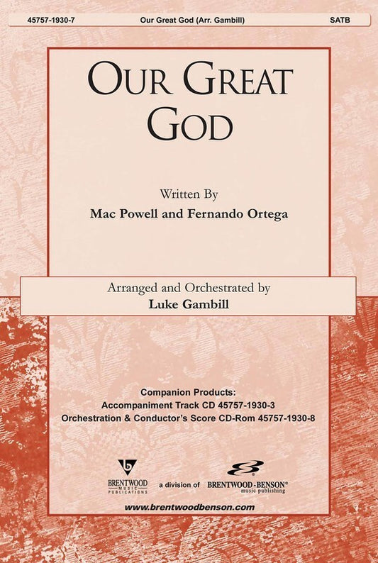 Our Great God SATB